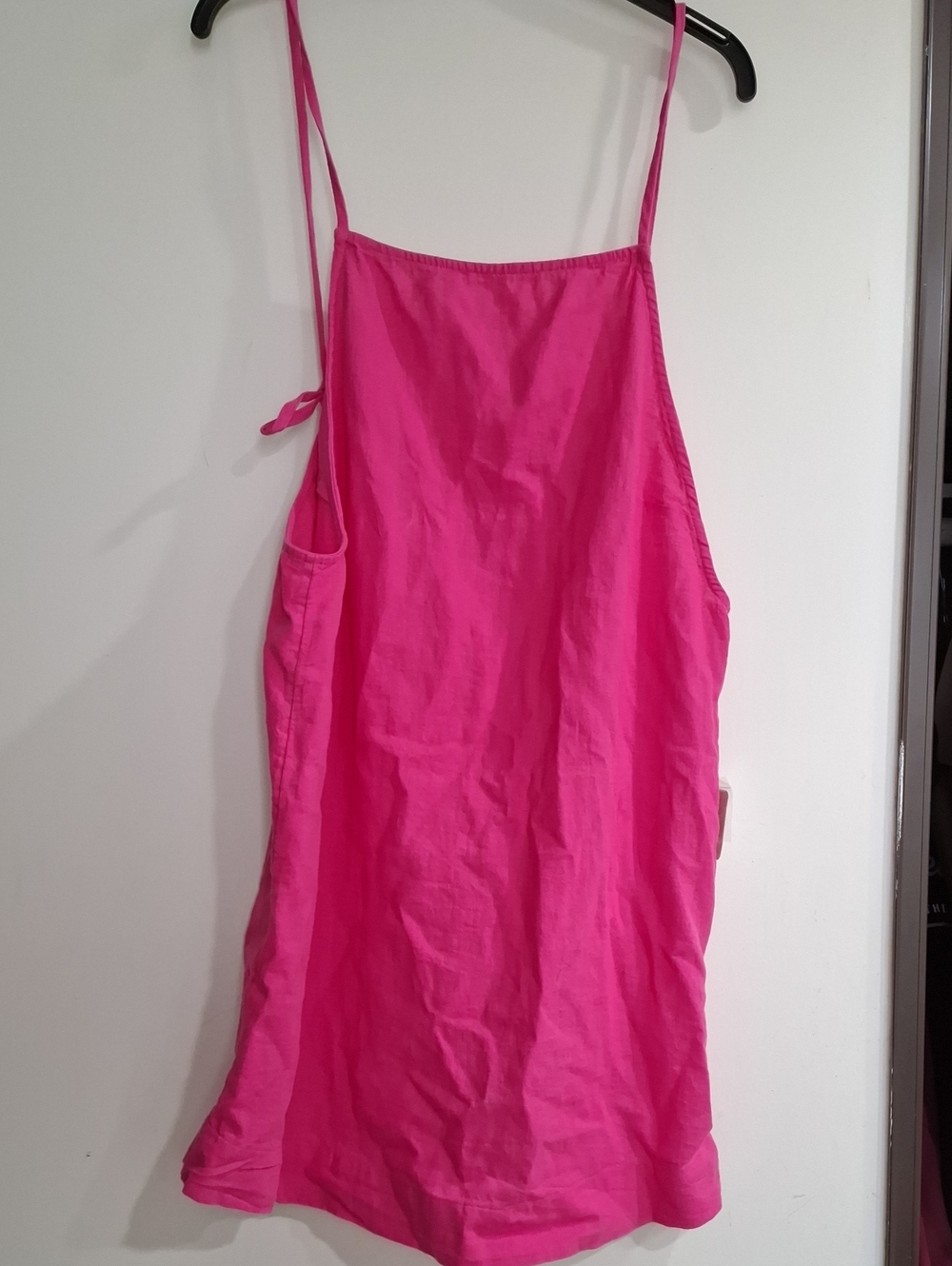 Free People Hot Pink Lightweight Slip Tunic